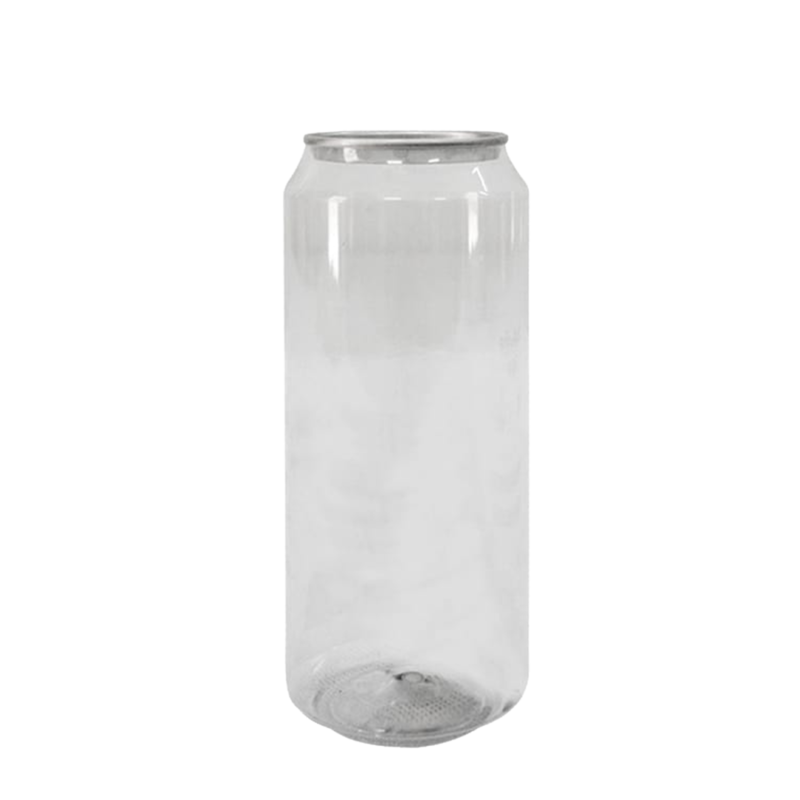 500ML Transparent Can Bottle – Tall